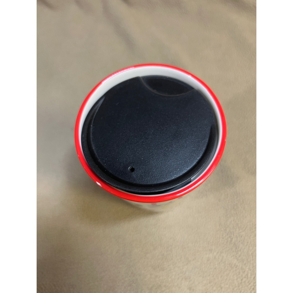 Starbucks Love Is Love Pride Ceramic Travel Tumbler Mug 12oz Red Rim 2018 - Picture 7 of 16